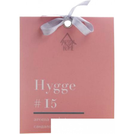Ароматическое саше Arida Home Hygge №15 Сандаловое дерево, Hygge №15 Сандаловое дерево
Ароматическое саше Arida Home Hygge №15 Сандаловое дерево, Hygge №15 Сандаловое дерево