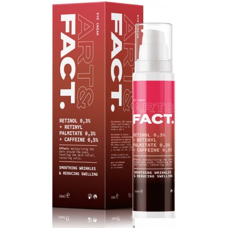 Art&Fact Крем Retinol 0.3% + Retinyl Palmitate 0.3% интенсивный антивозрастной 30 мл, Крем Retinol 0.3% + Retinyl Palmitate 0.3% интенсивный антивозрастной 30 мл
Art&Fact Крем Retinol 0.3% + Retinyl Palmitate 0.3% интенсивный антивозрастной 30 мл, Крем Retinol 0.3% + Retinyl Palmitate 0.3% интенсивный антивозрастной 30 мл