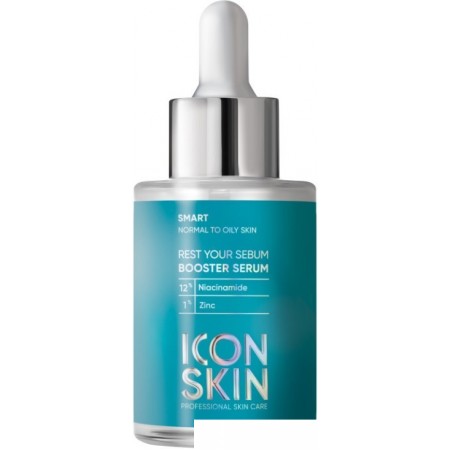 Icon Skin Сыворотка для лица Rest Your Sebum Себорегулирующая с ниацинамидом 30 мл, Сыворотка для лица Rest Your Sebum Себорегулирующая с ниацинамидом 30 мл
Icon Skin Сыворотка для лица Rest Your Sebum Себорегулирующая с ниацинамидом 30 мл, Сыворотка для лица Rest Your Sebum Себорегулирующая с ниацинамидом 30 мл