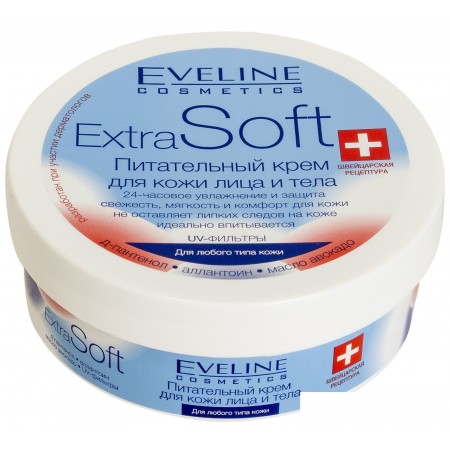 Косметика по уходу за лицом Eveline Cosmetics Крем Extra Soft питательный 200 мл, Крем Extra Soft питательный 200 мл
Косметика по уходу за лицом Eveline Cosmetics Крем Extra Soft питательный 200 мл, Крем Extra Soft питательный 200 мл