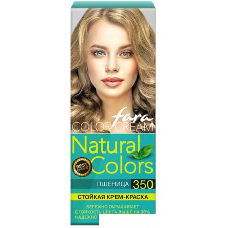 Крем-краска Fara Natural Colors 350 пшеница 50 мл, Natural Colors 350 пшеница 50 мл
Крем-краска Fara Natural Colors 350 пшеница 50 мл, Natural Colors 350 пшеница 50 мл