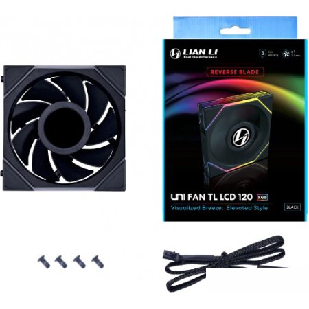 Вентилятор для корпуса Lian Li Uni Fan TL LCD 120 Reverse G99.12RTLLCD1B.R0, Uni Fan TL LCD 120 Reverse G99.12RTLLCD1B.R0
Вентилятор для корпуса Lian Li Uni Fan TL LCD 120 Reverse G99.12RTLLCD1B.R0, Uni Fan TL LCD 120 Reverse G99.12RTLLCD1B.R0
