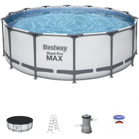 Каркасный бассейн Bestway Steel Pro Max 5612X (427x122), Steel Pro Max 5612X (427x122)
Каркасный бассейн Bestway Steel Pro Max 5612X (427x122), Steel Pro Max 5612X (427x122)