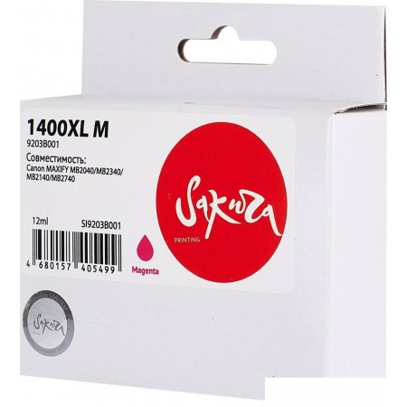 Картридж Sakura Printing SI9203B001 (аналог Canon 1400XL M), SI9203B001 (аналог Canon 1400XL M)
Картридж Sakura Printing SI9203B001 (аналог Canon 1400XL M), SI9203B001 (аналог Canon 1400XL M)