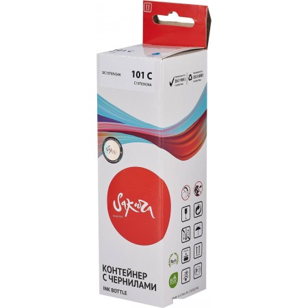 Чернила Sakura Printing SIC13T03V24A (аналог Epson 101 C), SIC13T03V24A (аналог Epson 101 C)
Чернила Sakura Printing SIC13T03V24A (аналог Epson 101 C), SIC13T03V24A (аналог Epson 101 C)