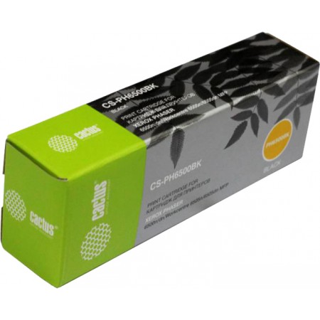 Картридж CACTUS CS-PH6500BK (аналог Xerox 106R01604), CS-PH6500BK (аналог Xerox 106R01604)
Картридж CACTUS CS-PH6500BK (аналог Xerox 106R01604), CS-PH6500BK (аналог Xerox 106R01604)