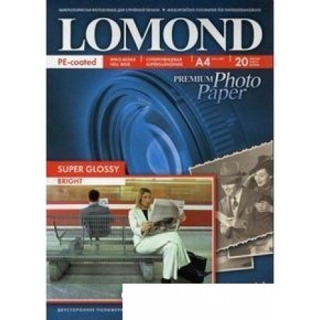 Фотобумага Lomond Super Glossy Bright A4 200 г/кв.м 20 листов (1101112), Super Glossy Bright A4 200 г/кв.м 20 листов (1101112)
Фотобумага Lomond Super Glossy Bright A4 200 г/кв.м 20 листов (1101112), Super Glossy Bright A4 200 г/кв.м 20 листов (1101112)