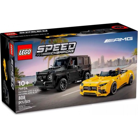 Конструктор LEGO Speed Champions 76924 Mercedes-AMG G 63 и Mercedes-AMG SL 63, Speed Champions 76924 Mercedes-AMG G 63 и Mercedes-AMG SL 63
Конструктор LEGO Speed Champions 76924 Mercedes-AMG G 63 и Mercedes-AMG SL 63, Speed Champions 76924 Mercedes-AMG G 63 и Mercedes-AMG SL 63