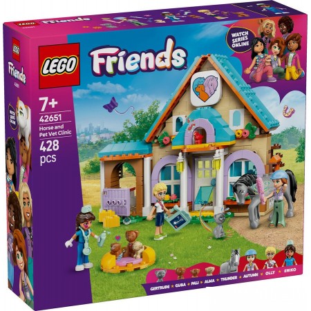 LEGO Friends 42651 Ветеринарная клиника для лошадей и домашних животных, Friends 42651 Ветеринарная клиника для лошадей и домашних животных
LEGO Friends 42651 Ветеринарная клиника для лошадей и домашних животных, Friends 42651 Ветеринарная клиника для лошадей и домашних животных