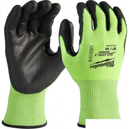 Перчатки хозяйственные Milwaukee Hi-Vis Cut level 3/C 8/M 4932478131, Hi-Vis Cut level 3/C 8/M 4932478131
Перчатки хозяйственные Milwaukee Hi-Vis Cut level 3/C 8/M 4932478131, Hi-Vis Cut level 3/C 8/M 4932478131