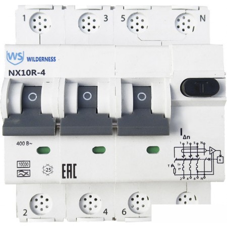 Дифференциальный автомат Wilderness NX10R 3P+N C25 30mA AC 10kA NX10R-4-025C-030AC, NX10R 3P+N C25 30mA AC 10kA NX10R-4-025C-030AC
Дифференциальный автомат Wilderness NX10R 3P+N C25 30mA AC 10kA NX10R-4-025C-030AC, NX10R 3P+N C25 30mA AC 10kA NX10R-4-025C-030AC