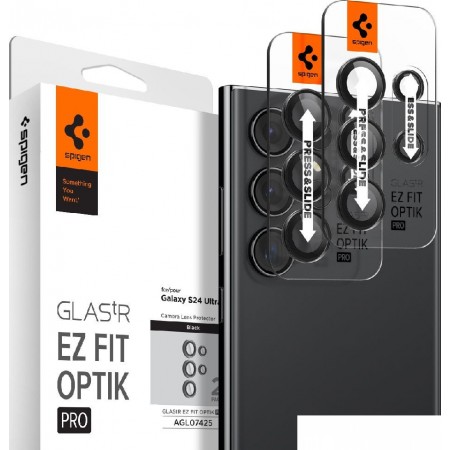Защитное стекло Spigen Optik TR EZ Fit camera protector для Galaxy S24 Ultra AGL07425 (2шт), Optik TR EZ Fit camera protector для Galaxy S24 Ultra AGL07425 (2шт)
Защитное стекло Spigen Optik TR EZ Fit camera protector для Galaxy S24 Ultra AGL07425 (2шт), Optik TR EZ Fit camera protector для Galaxy S24 Ultra AGL07425 (2шт)