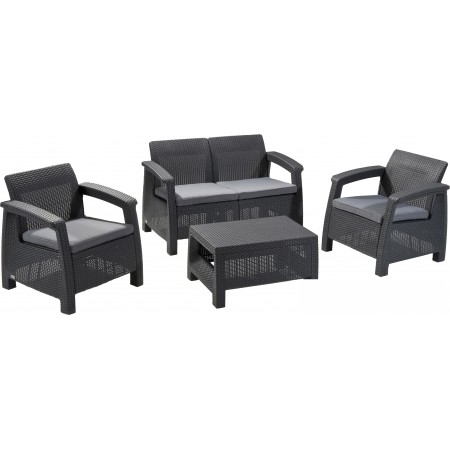 Набор садовой мебели Keter Corfu Set 223204 (графит), Corfu Set 223204 (графит)
Набор садовой мебели Keter Corfu Set 223204 (графит), Corfu Set 223204 (графит)