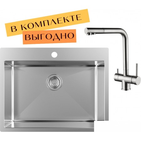 Кухонная мойка ZorG ZRN 5065 Premium + cмеситель Argos Premium Satin, ZRN 5065 Premium + cмеситель Argos Premium Satin
Кухонная мойка ZorG ZRN 5065 Premium + cмеситель Argos Premium Satin, ZRN 5065 Premium + cмеситель Argos Premium Satin