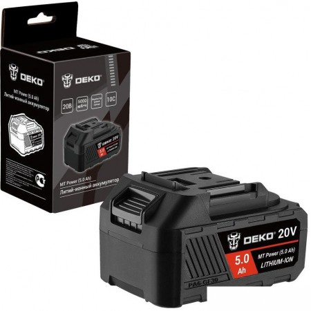 

Deko MT Power 084-1065 (20В/5 Ач), MT Power 084-1065 (20В/5 Ач)